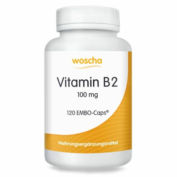 Woscha Vitamin B2 100mg-120 EMBO-Caps