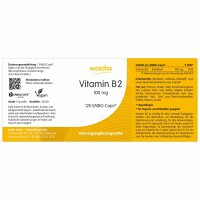 Woscha Vitamin B2 100mg-120 EMBO-Caps