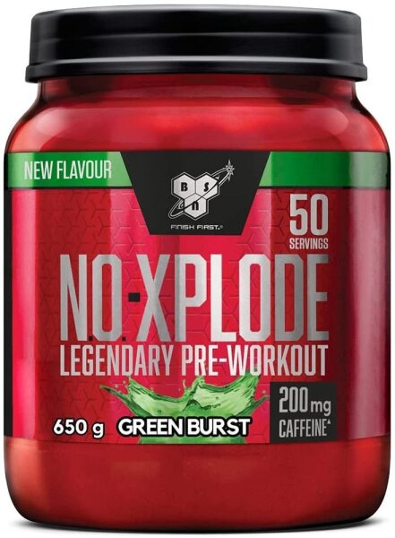 BSN N.O.-Explode 3.0 - 650g-Dose Green Burst