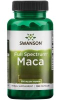 Swanson Full Spectrum Maca 500 mg -100 Kapseln