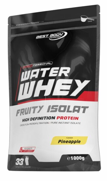 Best Body Nutrition Water Whey Fruity Isolat - 1000g-Beutel