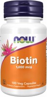 Now Foods Biotin 1000 mcg-100 Kapseln