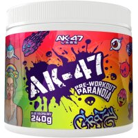 AK-47 Labs Pre-Workout Paranoia - 240 g Pineapple Punch