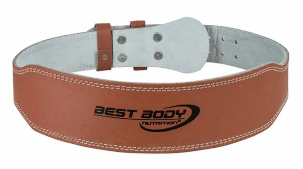 Best Body Gewichthebergürtel -Naturleder-