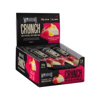 Warrior Crunch Protein Bar - 12 Riegel a 64 g Raspberry...