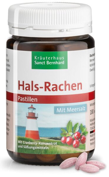Sanct Bernhard Hals-Rachen-Pastillen mit Meersalz-180 Stück