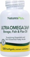 Natures Plus Ultra Omega 3/6/9 - 120 Softgels