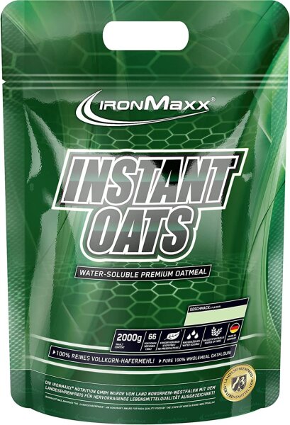 Ironmaxx Instant Oats- 2 kg Neutral