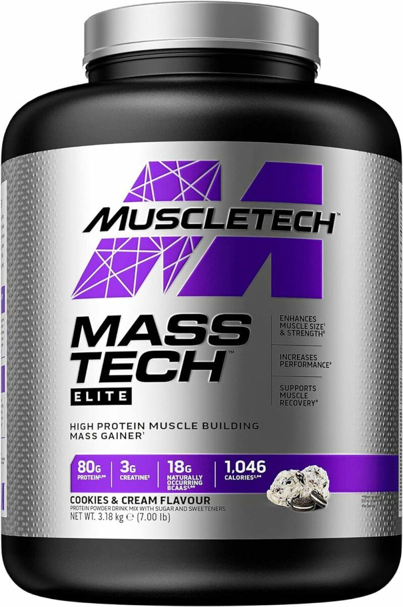 Muscletech Mass Tech Elite - 3,18 Kg, 62,90
