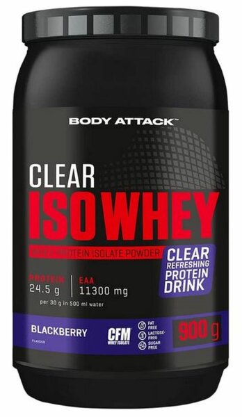 Body Attack Clear Iso Whey – 900 g