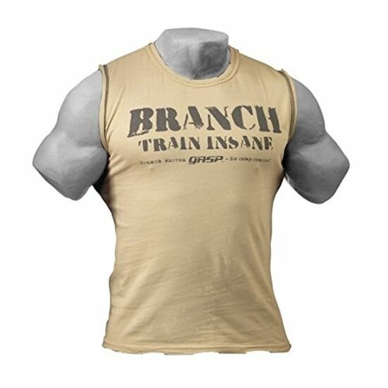 GASP Branch SPP Sleeveless Tank - Desert