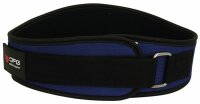 DFG Gewichtheber Gürtel Nylon - Blau