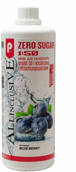 Prosport Allinclusive Zero Sugar 1:50 – 1000 ml Blue-Berry