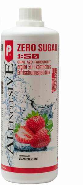 Prosport Allinclusive Zero Sugar 1:50 – 1000 ml Erdbeere