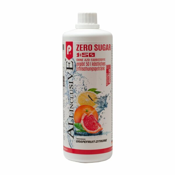 Prosport Allinclusive Zero Sugar 1:50 – 1000 ml Grapefruit-Zitrone