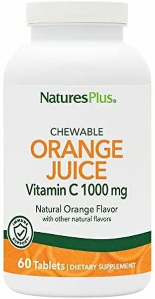 Natures Plus Orange Juice 1000 mg Vitamin C- 60 Tabletten