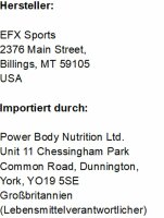 EFX Sports Karbolyn Fuel - 1950g-Dose