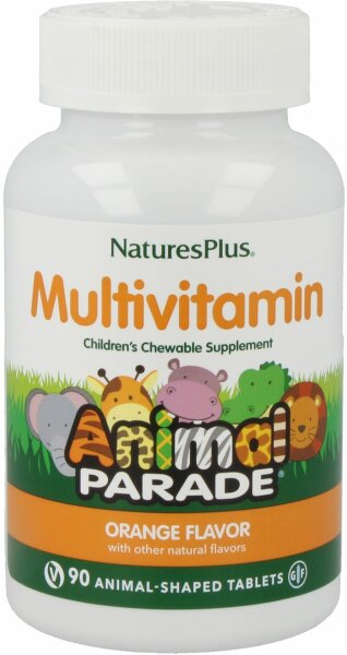Natures Plus Animal Parade Multivitamin Orange - 90 Lutschtabletten