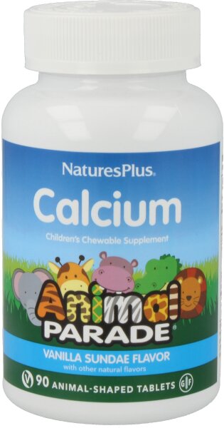 Natures Plus Animal Parade Calcium – 90 Lutschtabletten
