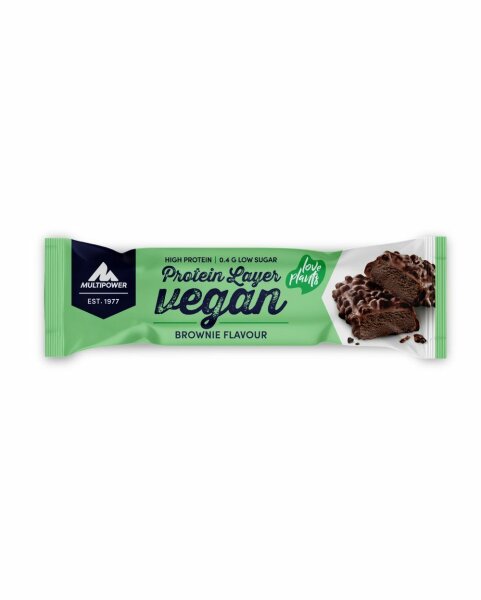 Multipower Protein Layer vegan – 1 Riegel à 55 g