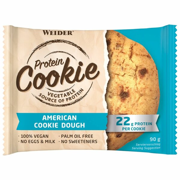 Weider Protein Cookie – 1 Riegel a 90 g American Cookie Dough