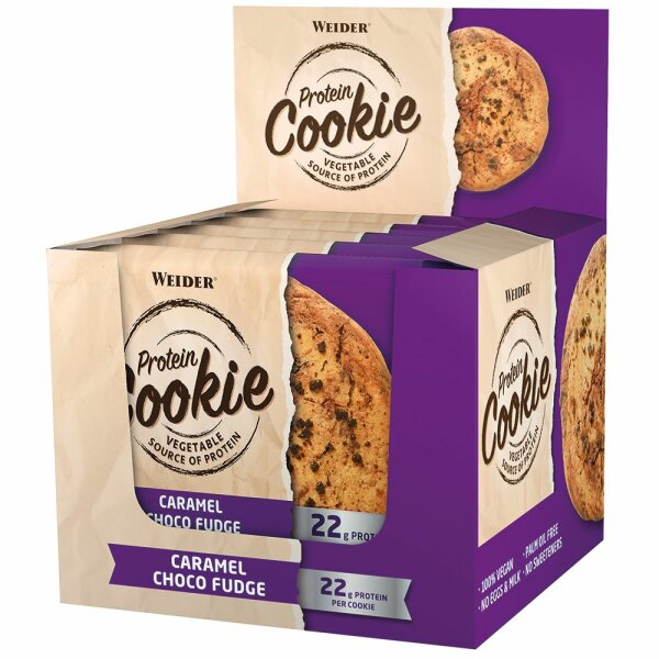 Weider Protein Cookie – 12 Riegel a 90 g