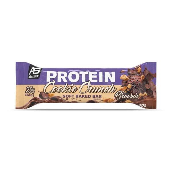 All Stars Protein Cookie Crunch Bar – 1 Riegel a 50 g Brownie