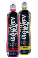 Body Attack Clear Iso Whey Drink – 12 Flaschen a...