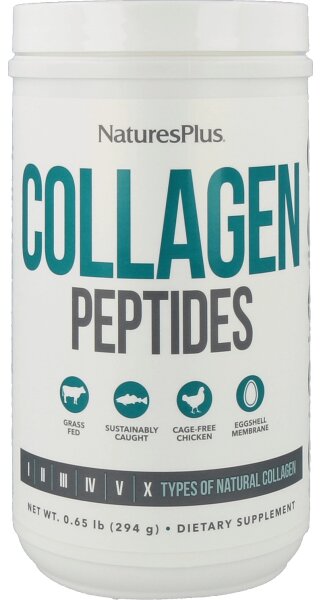 Natures Plus Collagen Peptides – 294 g - Dose