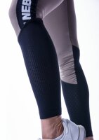 Nebbia High Waist Mesh Leggings - Mocha / Oliv