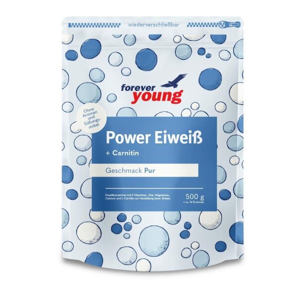 Forever Young Dr. Strunz Power Eiweiß Plus – 500 g Pur