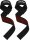 RDX S4 Weightlifting Wrist Straps- Zughilfen