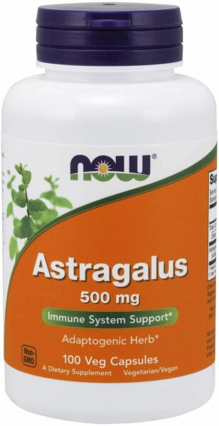 Now Foods Astragalus 500 mg- 100 veg Kapseln