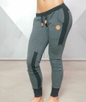 Body Engineers Lotus Aretha Jogger - Dark Grey Melange / Black