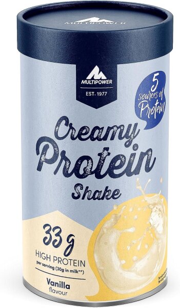 Multipower Creamy Protein Shake- 420 g Vanilla