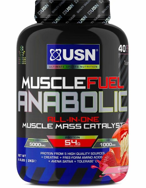 USN Muscle Fuel Anabolic – 2000g-Dose Strawberry