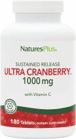 Natures Plus Ultra Cranberry 1000 mg – 180 Tabletten