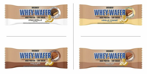 Weider Whey-Wafer - 1 Riegel a 35 g