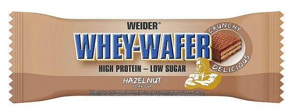 Weider Whey-Wafer - 1 Riegel a 35 g Hazelnut