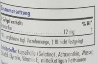 Allergy Research Group Astaxanthin 12 mg- 60 Softgels