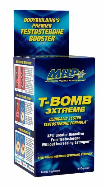 MHP T-Bomb 3XTREME- 168 Kapseln