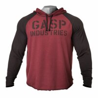 Gasp LS Thermal Hoodie - Maroon