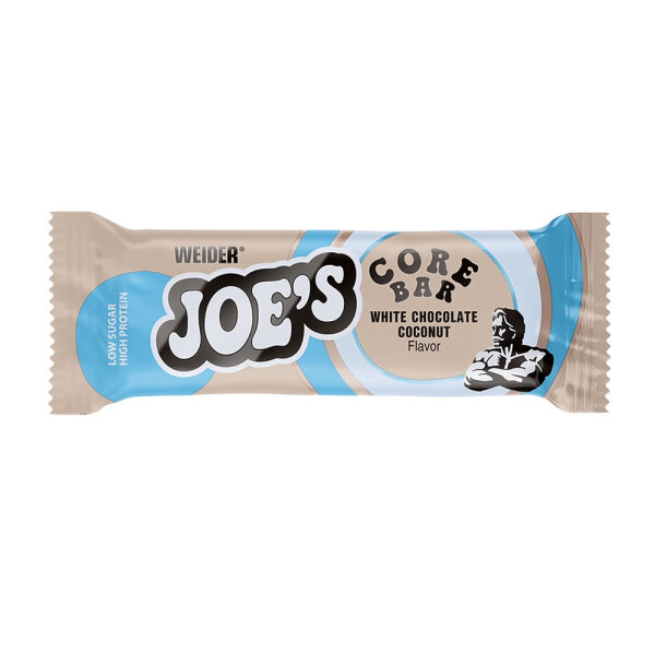 Weider Joes Core Bar - 1 Riegel a 45 g White Chocolate Coconut