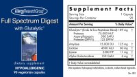 Allergy Research Group Full Spectrum Digest- 90 veget....