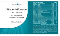 Natura Felix Kinder-Vitamine- 120 Lutschtabletten