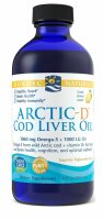 Nordic Naturals Arctic- D Cod Liver Oil 1060 mg...