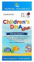 Nordic Naturals Children`s DHA xtra 636 mg- 90 Mini-Softgels