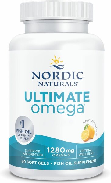 Nordic Naturals Ultimate Omega 1280 mg - 60 Softgels