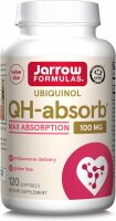 Jarrow Formulas Ubiquinol QH-Absorb 100 mg- 120 Softgels