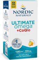 Nordic Naturals Ultimate Omega+CoQ10 1280 mg Zitrone-120...